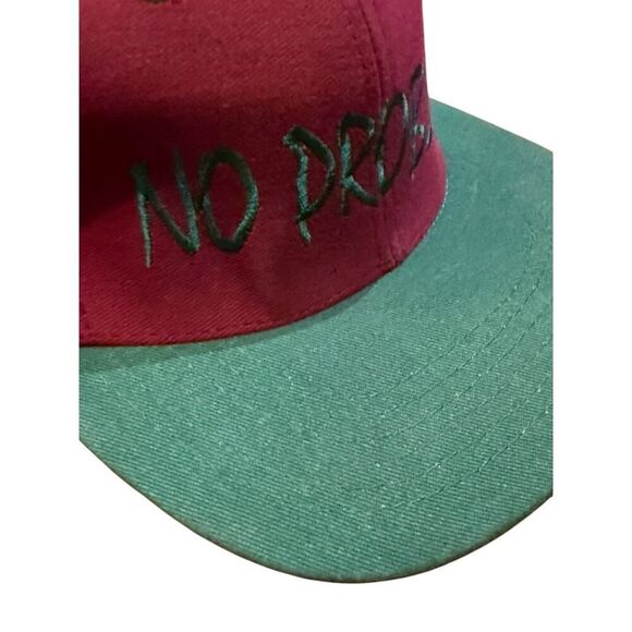 Vintage 80's 90's Grunge Surf Skate Ski Snowboard No Problem Snap Back Cap - Picture 3 of 8